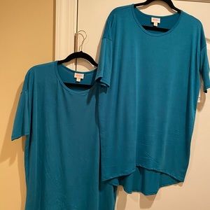 LulaRoe - Irma Women Shirts - Size XXS